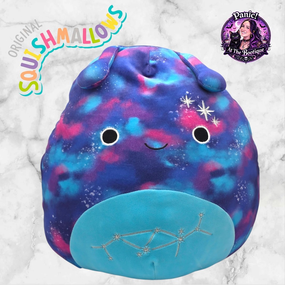 Squishmallows Piaxa the Alien Plush 16" Purple Galaxy Space Squad Constellation